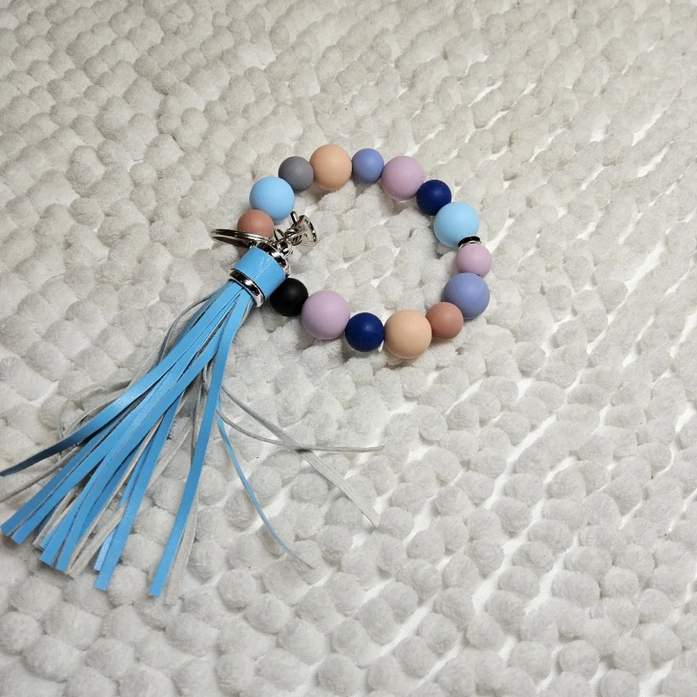 Homemade bracelet keychain